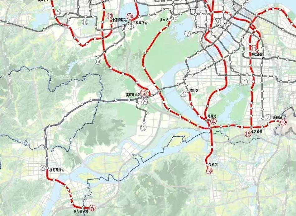 杭州地铁5号线最新线路图概览